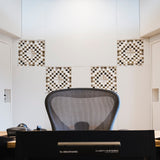 mastering room back wall