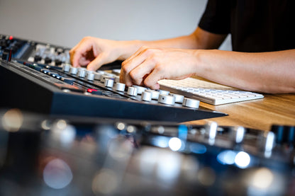 Analog stereo mastering session at Schaltgeraete Studios Berlin
