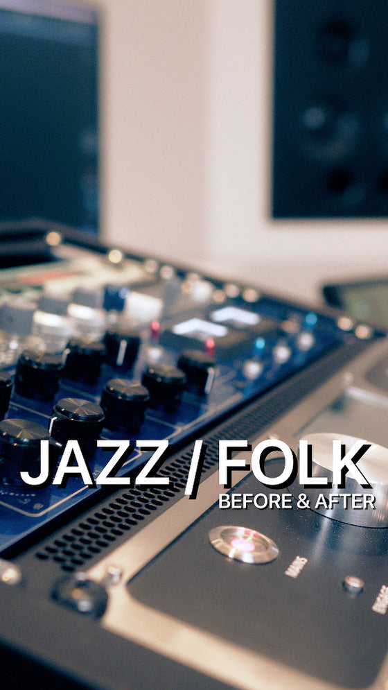 stereo mastering jazz & folk video