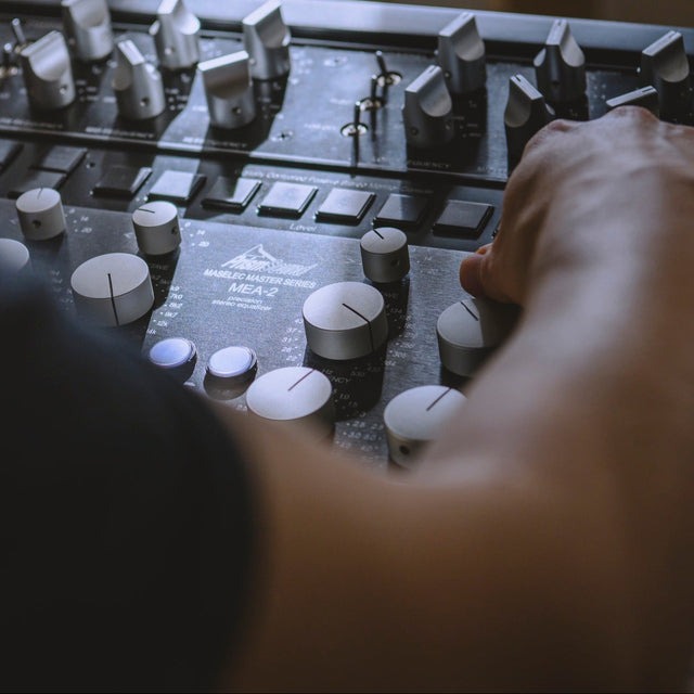 Maselec MEA-2 mastering equalizer at Schaltgeraete Studios

