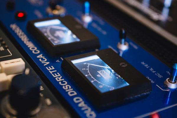 Vertigo Sound VSC-2 compressor for analog mastering at Schaltgeraete Studios
